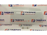 Стекло двери задней левой Hyundai Solaris 83411-1R010.