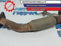 Приемная труба глушителя Hyundai Solaris 28610-4L000. Срезаны шпильки крепления.