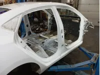 Порог со стойкой правый Hyundai Solaris