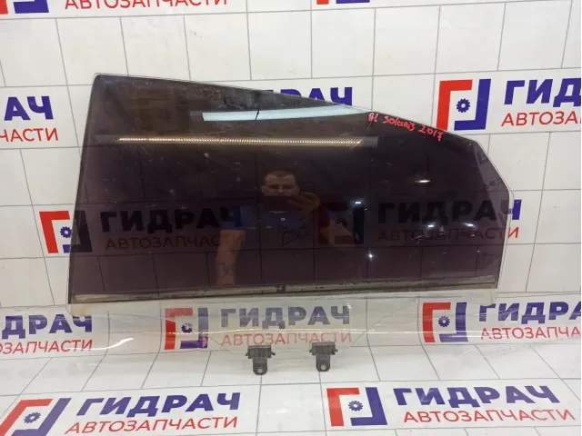 Стекло двери задней левой Hyundai Solaris 83410-H5000