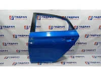 Дверь задняя левая Hyundai Solaris 2 77003-H5000. Красилась.