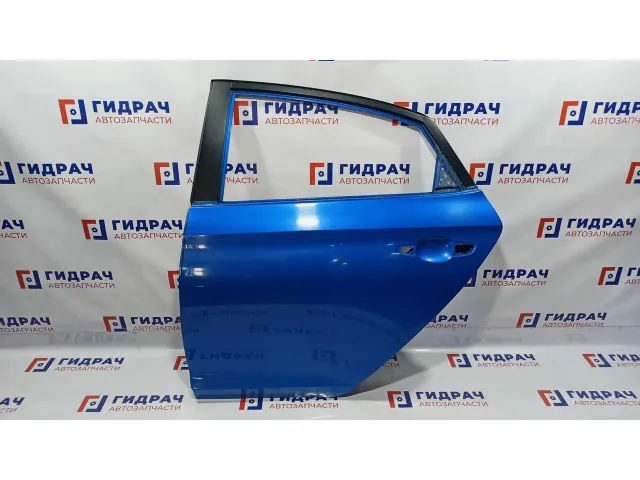 Дверь задняя левая Hyundai Solaris 2 77003-H5000. Красилась.