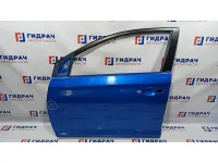 Дверь передняя левая Hyundai Solaris 2 76003-H5000. Вмятины, красилась.