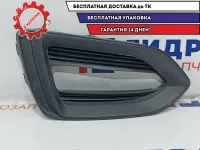Рамка противотуманной фары левой Hyundai Solaris 2 86521-H5000. Трещина.