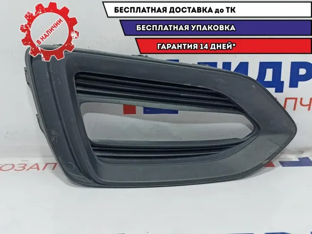 Рамка противотуманной фары левой Hyundai Solaris 2 86521-H5000. Трещина.