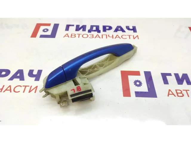 Ручка двери наружная левая задняя Hyundai Solaris 2 82651-H5050. В сборе.