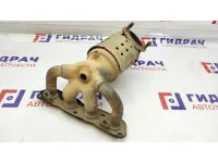 Коллектор выпускной Hyundai Solaris 2 28510-03EF0. Без катализатора.