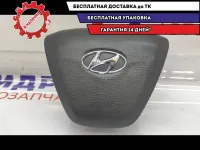 Заглушка подушки безопасности водителя в рулевое колесо Hyundai Solaris 2 56900H5000TRY. Без пиропатрона.