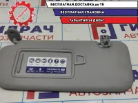 Козырек солнцезащитный левый Hyundai Solaris 2 85210-H5000-TTX.