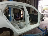 Порог со стойкой правый Hyundai Solaris