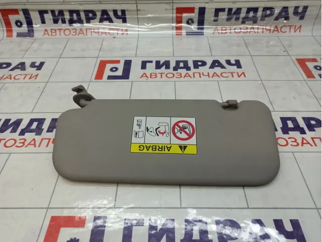 Козырек солнцезащитный правый Hyundai Solaris 85220H5020TTX