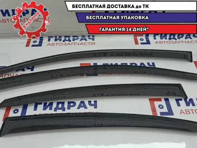 Комплект ветровиков Hyundai Solaris 2 .