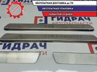Накладки порога Hyundai Solaris 2 . Комплект.