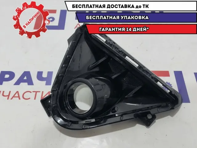 Рамка противотуманной фары левой Hyundai Solaris 2 86521-H5510.