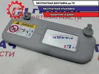 Козырек солнцезащитный правый Hyundai Solaris 2 85220-H5020-TTX.