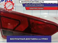 Фонарь задний внутренний левый Hyundai Solaris 2 92403-H5000.
