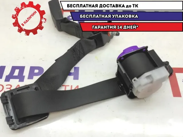 Ремень безопасности задний центральный Hyundai Solaris II 89850-H5000.