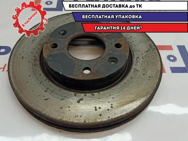Диск тормозной передний Hyundai Sonata EF. Аналог Lynx.