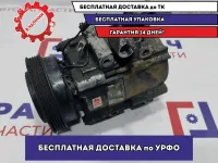 Компрессор системы кондиционирования Hyundai Sonata EF 9770138071. Туго вращается муфта. Сломан разъем подключения.