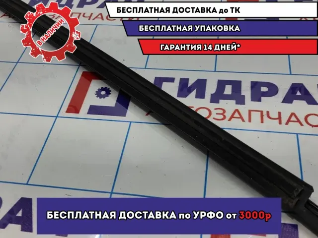 Молдинг стекла двери передней левой Hyundai Tucson (JM) . Внешний.
