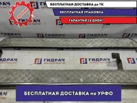 Пороги со ступенью хромированные Hyundai Tucson . Дефект крепления.