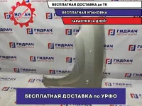 Крыло переднее левое Hyundai Tucson 66311-2E120. Вмятина.