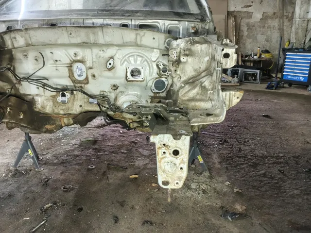 Лонжерон передний левый Hyundai Verna