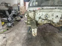 Лонжерон передний правый Hyundai Verna