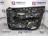 Обшивка двери передней левой Hyundai i40 (VF) 82307-3Z561-RY4. Царапины.
