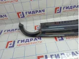 Накладка заднего бампера Hyundai i40 (VF) 86612-3Z310. Трещина.