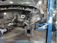 Лонжерон передний левый Hyundai ix35