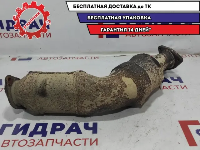 Катализатор левый Infiniti M35 208B3-EH525. Катализатор удалён.