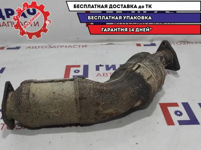 Катализатор правый Infiniti M35 208B2-EH525. Катализатор удалён.