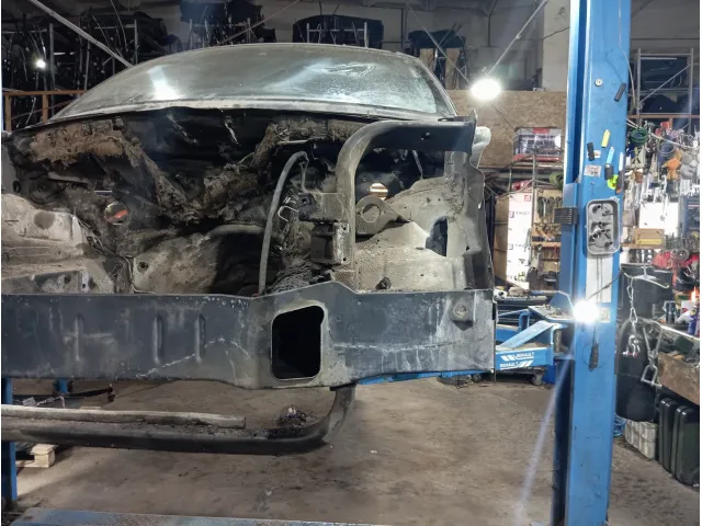 Лонжерон передний левый Jeep Grand Cherokee