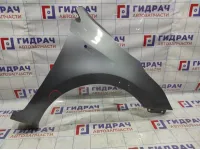 Крыло переднее правое Kia Rio 4 66321-H0050. Вмятина.