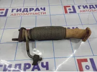 Приемная труба глушителя Kia Rio 4 28610-H5200. Гофра.