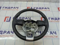 Рулевое колесо Kia Rio 4 56100-H0610LMW. Потертости. С обогревом. Мультируль.