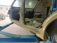 Порог со стойкой левый Kia Spectra .