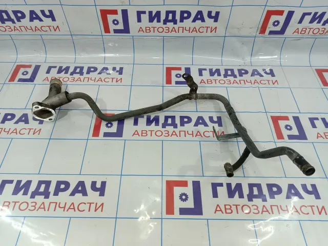 Трубка охлажд. жидкости металлическая Kia Spectra 254102X603. С фланцем.