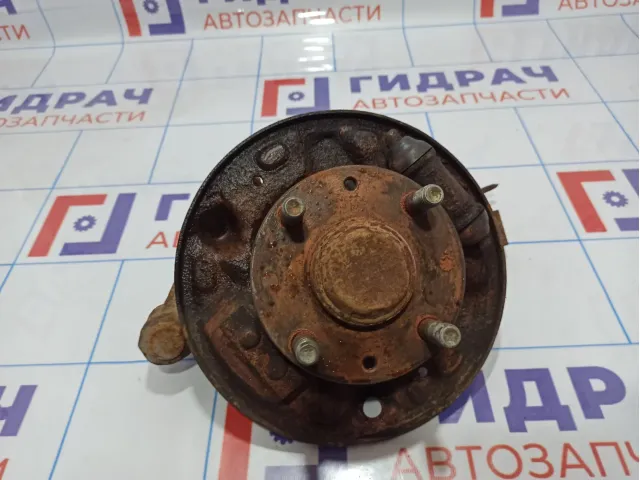 Кулак поворотный задний правый Kia Spectra 0K2A326110D. Коррозия.