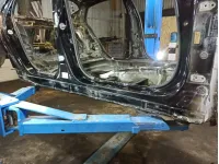 Порог со стойкой правый Kia Optima (TF)