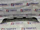 Накладка переднего бампера Kia Rio X (X-Line) 86577-H0500. Царапины.