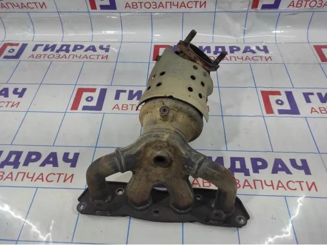 Коллектор выпускной Kia Rio X (X-Line) 28510-03EE0. Без катализатора.