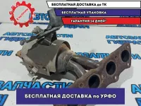 Коллектор выпускной Kia Rio 4 285002BSB2. С катализатором.