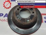 Диск тормозной задний Kia Ceed 58411-1H100. Выработка.