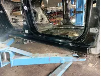 Порог со стойкой правый Kia Cerato (TD)