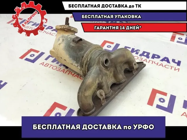Выпускной коллектор Kia Cerato 4. Без катализатора.