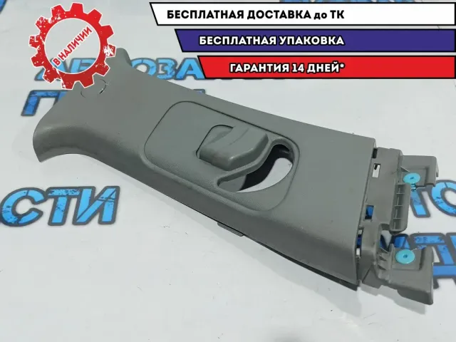 Обшивка стойки средней правая верхняя Kia Rio 3 858404Y1008M. Дефект.