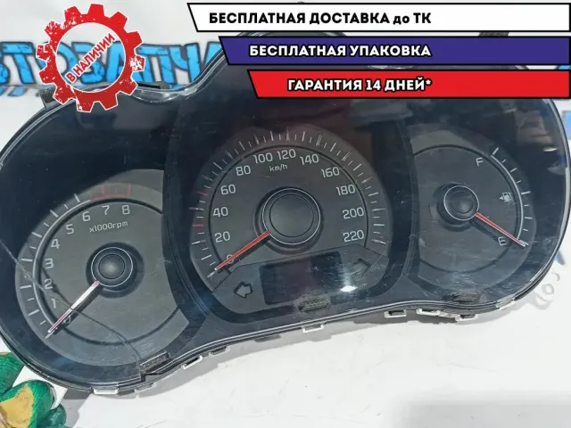Панель приборов Kia Rio 3 94003-4Y070. Дефект стекла.