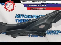 Накладка порога левая Kia Rio 3 858804Y000WK. Царапины. На арку.